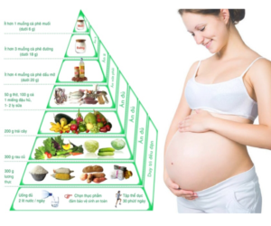 dinh dưỡng cho bà mẹ mang thai trong 3 tháng đầu